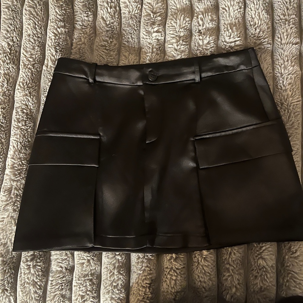 Zara satin skirt